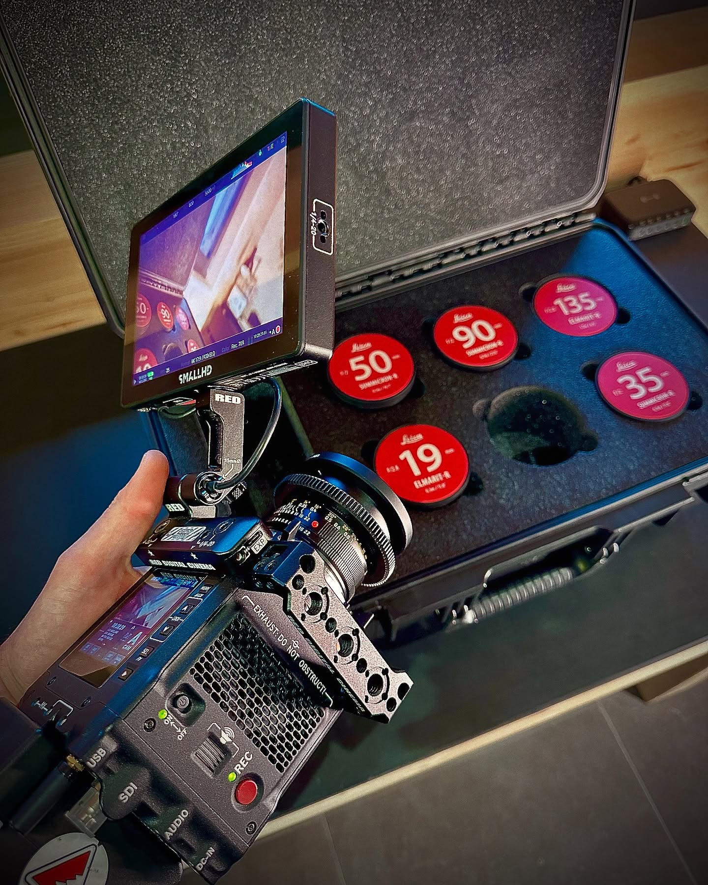 🎥 Big news for 5 Elements Production!

We’ve just added a complete set of Leica R cinema lenses, expertly rehoused by Duclos Lens, to our arsenal. ✨

After a long search, we’ve finally found the perfect lightweight, compact spherical lenses for outdoor shoots. These beauties are sharp, deliver an organic cinematic feel, and create stunning flares—ideal for capturing breathtaking visuals in challenging environments. 🌄

Can’t wait to see what we create with these! Stay tuned for more behind-the-scenes action! 🎬

#5ElementsProduction #LeicaR #CinemaLenses #OutdoorFilmmaking #ducloslenses