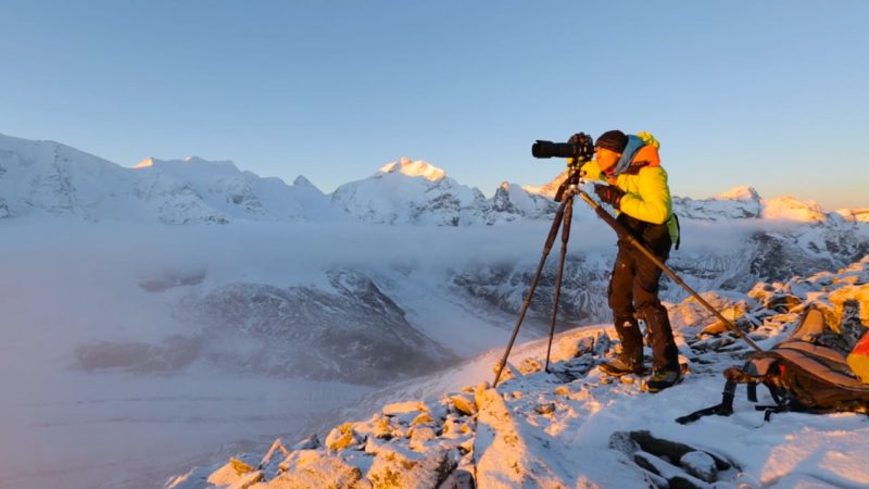 film majestics video montagne alpes samuel bitton